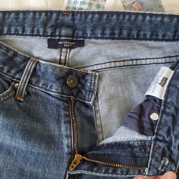 Levi's 553 Mid Rise Boot Cut Women's Jeans Size 6S - Picture 4 of 12